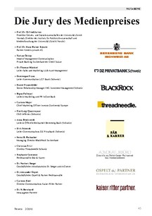 Die Jury des Medienpreises